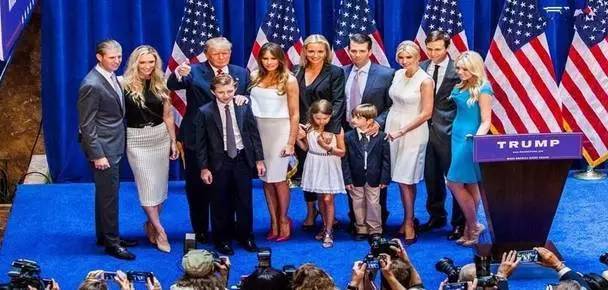 美國(guó)新總統(tǒng)特朗普：我用這些方法，培養(yǎng)了5個(gè)出色的兒女